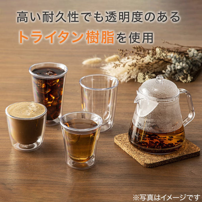 DOUBLE WALL GLASS SLIM 300ML