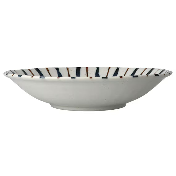 ULTRA LIGHTWEIGHT 22CM ROUND DEEP PLATE KARU:ECLE NISHOKUTOKUSA