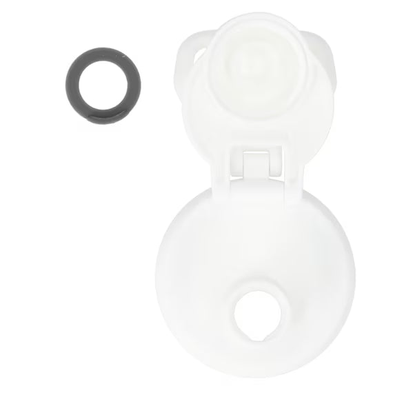 SPORT BOTTLE WITH HANDLE AK600ML WH