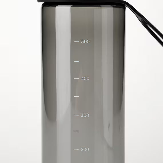 WATER BOTTLE WITH HANDLE LH-600ML BK