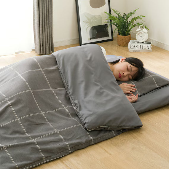 READY TO USE FUTON 8PSET WP/GY S2502 D