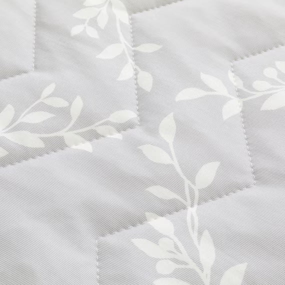 REVERSIBLE PADDED SHEET TOPPER N COOL WSP S2514 LEAF K