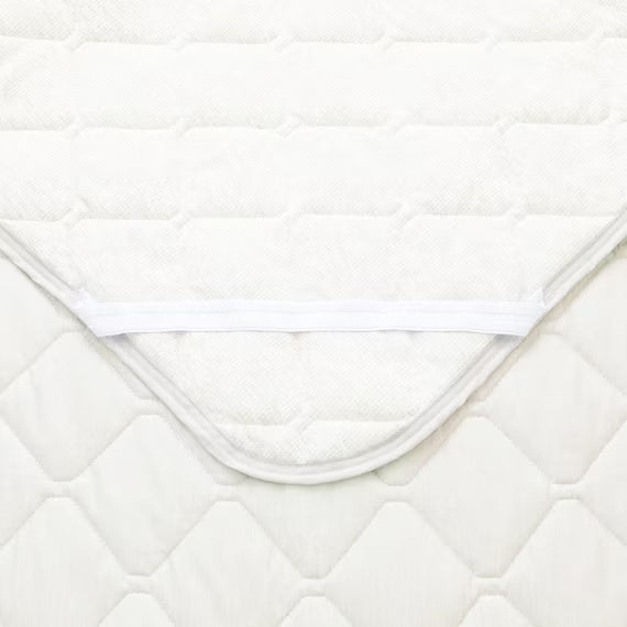 REVERSIBLE PADDED SHEET TOPPER N COOL SP S WH S2502