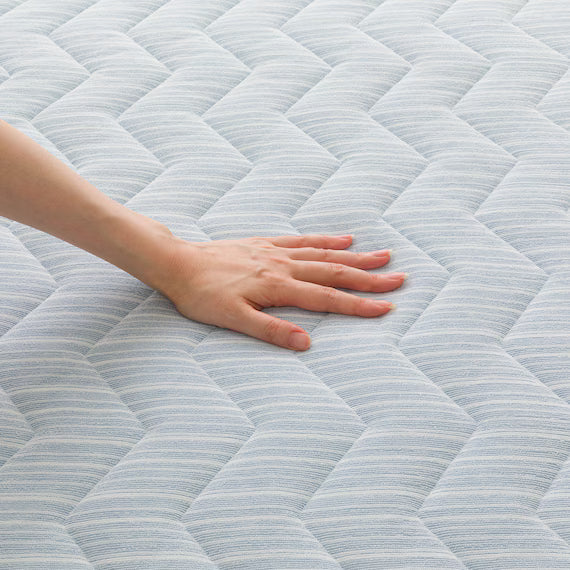 REVERSIBLE PADDED SHEET TOPPER N COOL WSP K BL S2503