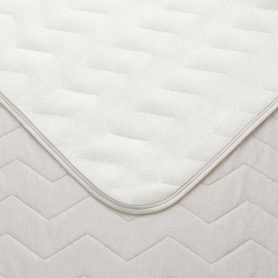 PADDED SHEET TOPPER WITHOUT BANDS N COOL WSP S GY S2503