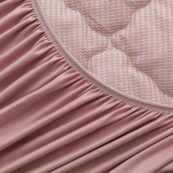 REVERSIBLE FITTED SHEET TOPPER N COOL WSP Q ROS2503