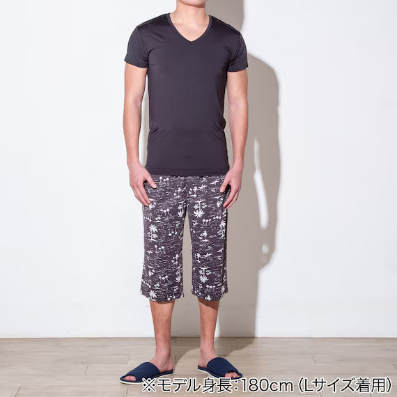 MENS SUPER COOL VNECK TSHIRTNE BK 3L