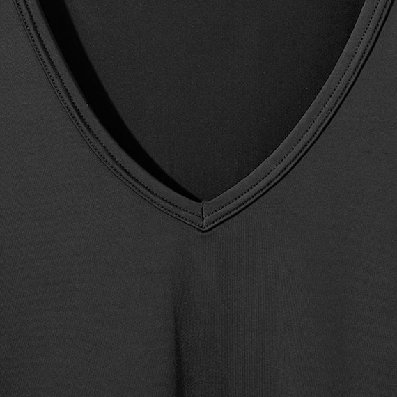 MENS SUPER COOL VNECK TSHIRTNE BK M