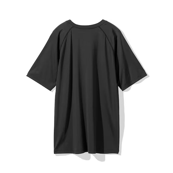 MENS SUPER COOL RAGLAN SLEEVE TSHIRTNE BK L