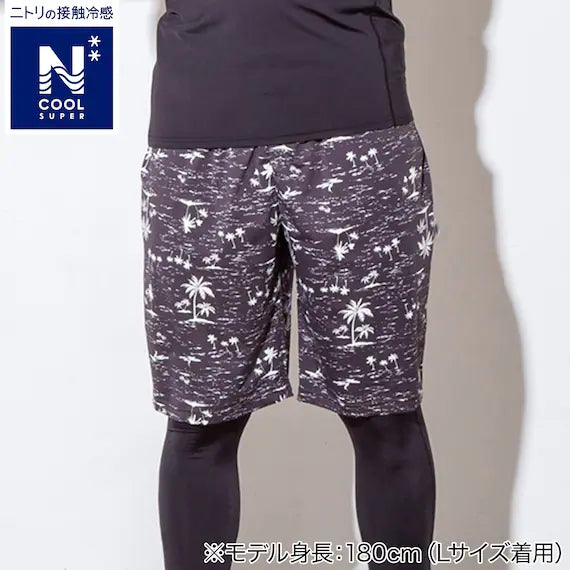 MENS SUPER COOL KNEE LENGTH ROOM PANTS NEP BK M