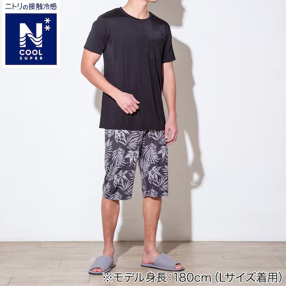 MENS SUPER COOL ROOMWEAR SETNEL BK 3L