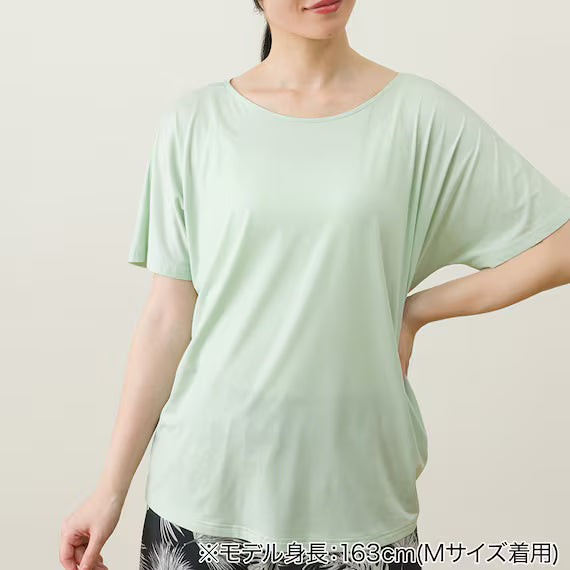 WOMENS SUPER COOL DOLMAN SLEEVE TSHIRTNEGR L