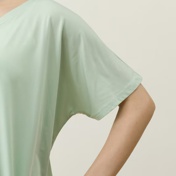 WOMENS SUPER COOL DOLMAN SLEEVE TSHIRTNEGR L