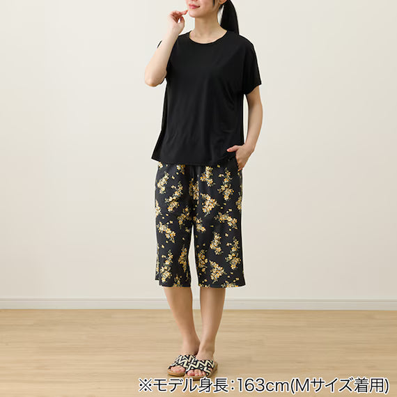 WOMENS SUPER COOL LOUNGE WEAR SETNEY BK L