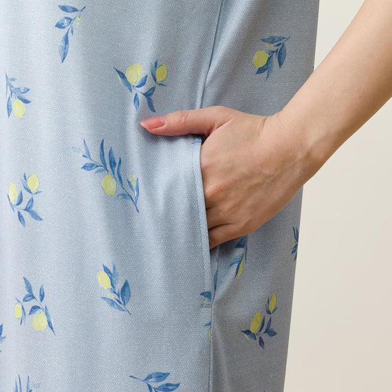 WOMENS COOL RELAXED HOUSE DRESSNEL BL LL