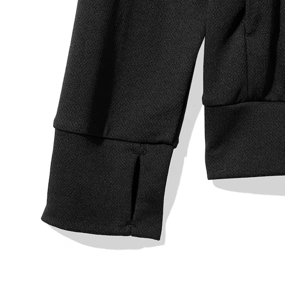 MENS UV CUT COOL HOODIE NE MESH BK M