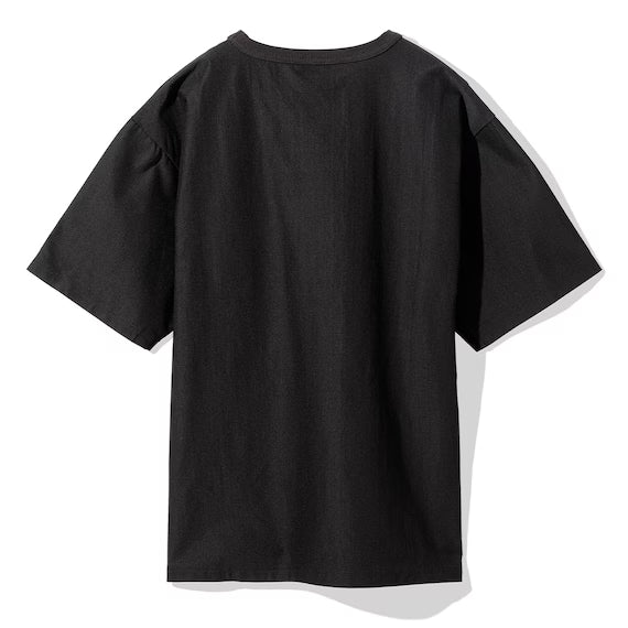 MENS COOL CUT GEORGETTE RELAX TSHIRT NE BK L