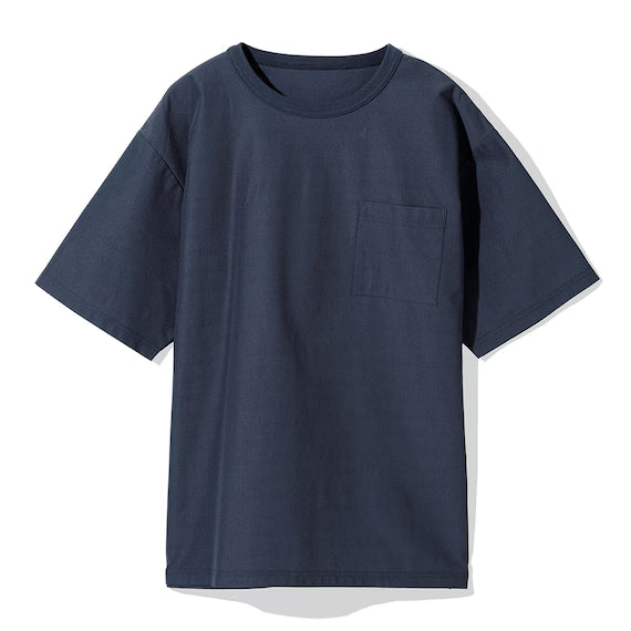 MENS COOL CUT GEORGETTE RELAX TSHIRT NE BL LL