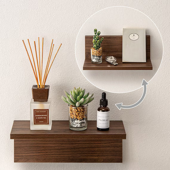 WALL SHELF HS L30 MBR