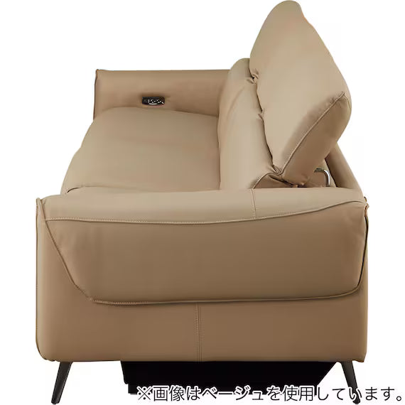 ELECTRIC WIDE 3 SEATER SOFA LS04 NW BK