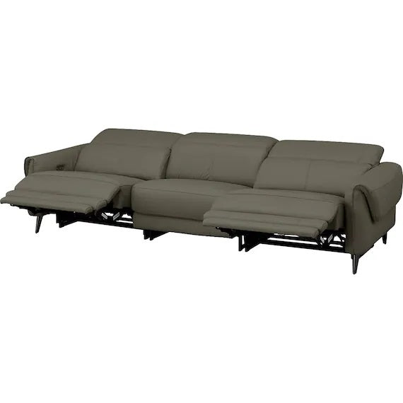 ELECTRIC WIDE 3 SEATER SOFA LS04 NW DGR