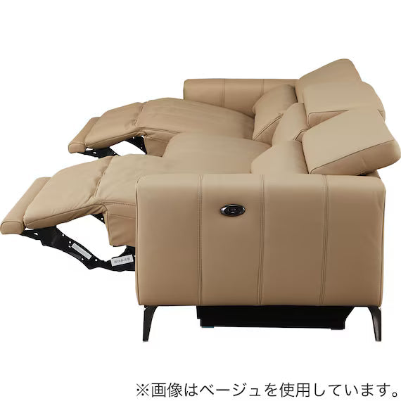 ELECTRIC WIDE 3 SEATER SOFA LS05 NW BK
