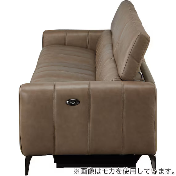 ELECTRIC WIDE 3 SEATER SOFA LS05 SK DBR