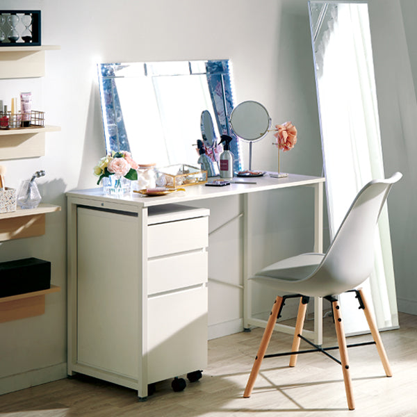 DESK PREFE SET(W140 LBR/H WH)