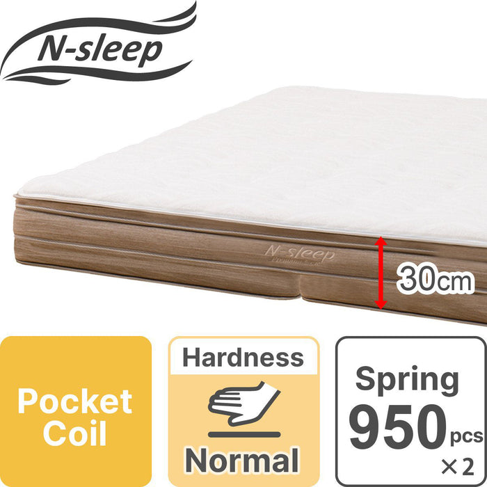 Q MATTRESS N-SLEEP PREMIUM P2-02CR UNT 180*188