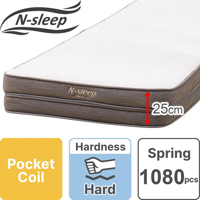 S MATTRESS HARD H1-02CR VH 90*188