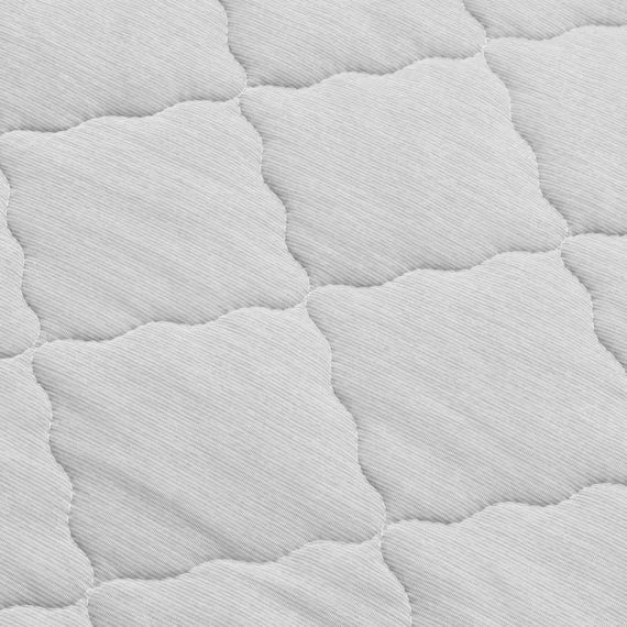 PADDED SHEET TOPPER WITHOUT BANDS N COOL SP Q GY S2502