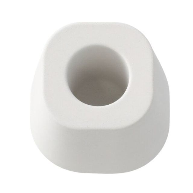 POROUS CERAMIC TOOTHBRUSH STAND 1 WH