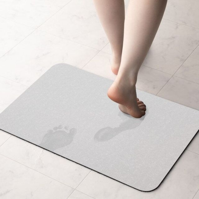 SOFT DIATOMITE KAITEKI BATHMAT 38X59 LGY
