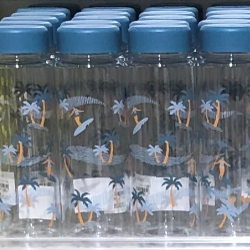 CLEAR BOTTLE SURF TBL