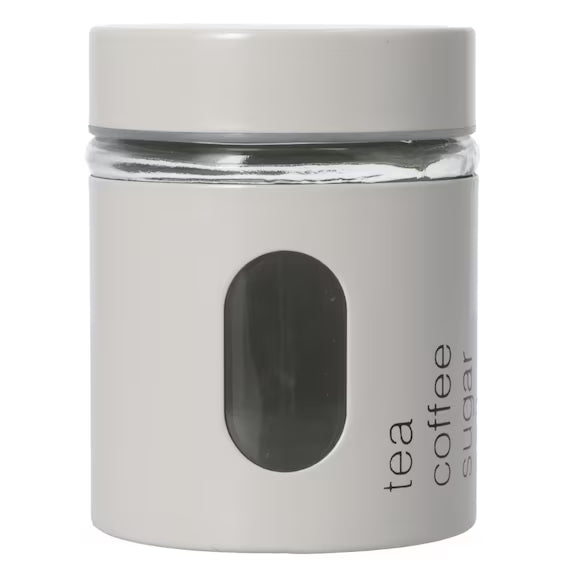IRON LID GLASS CANISTER 350ML MO ST01