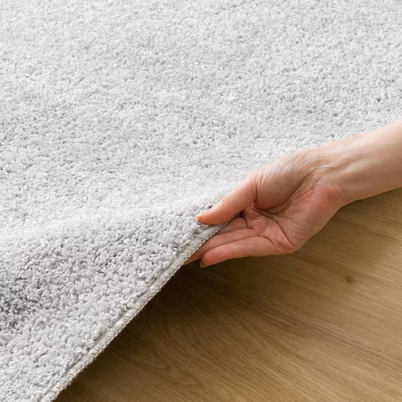 SHAGGY RUG 185X185 LGY SR002