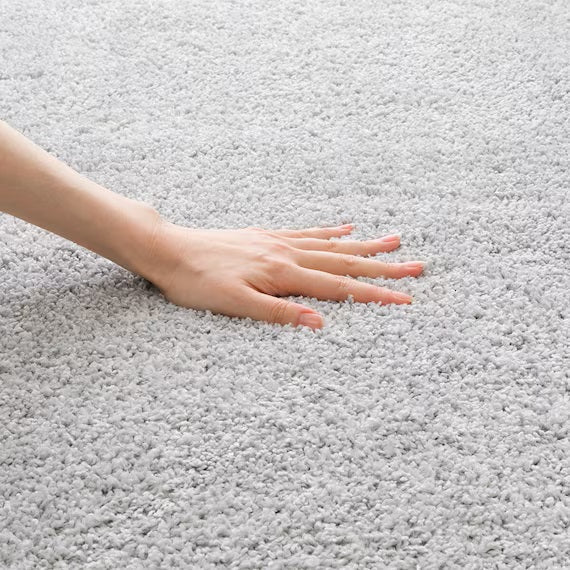 SHAGGY RUG 185X185 LGY SR002