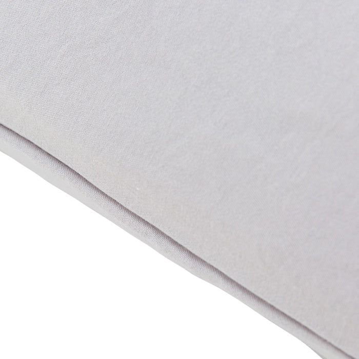 PILLOW COVER POLYESTER WASH GY
