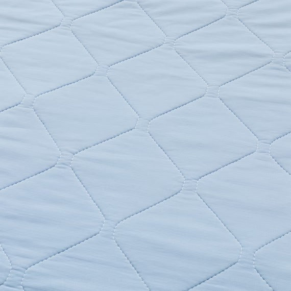 PADDED SHEET TOPPER WITHOUT BANDS N COOL SP Q BL S2502