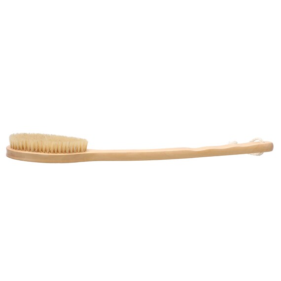 BODY BRUSH WITH WOOD HANDLE WT01