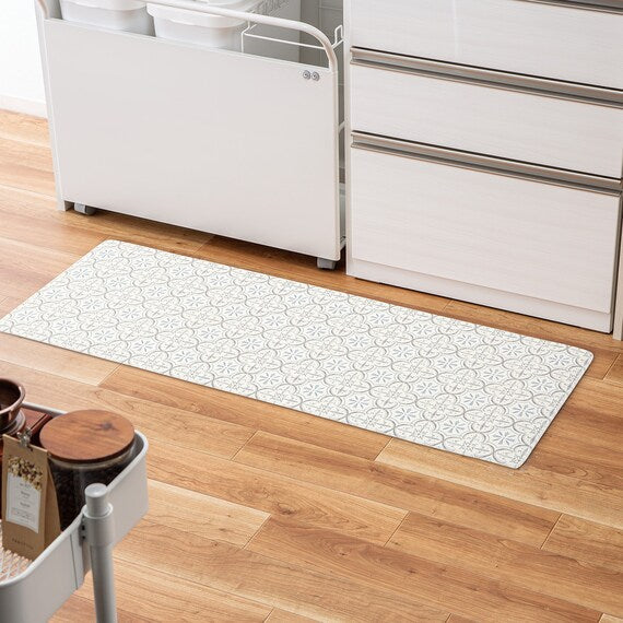 PVC FLOOR MAT TILE 45X180 GY JQ03
