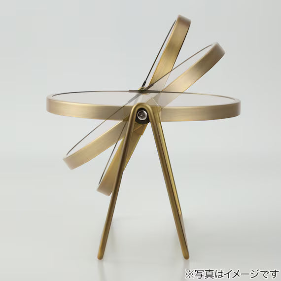 GOLD TABLE MIRROR