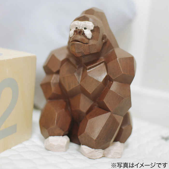 ORNAMENT MONEYBANK GORILLA