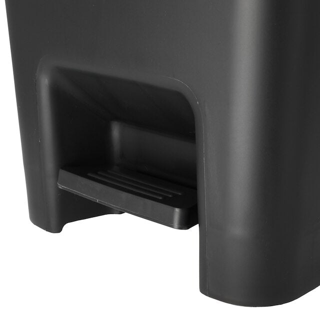 ANTIBACTERIAL AND DEODORANT STEP/PUSH DUST BIN 45L BK