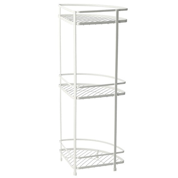 WIRE BATH RACK 3TIER CORNER PIATTO-2 W27.7D20H61
