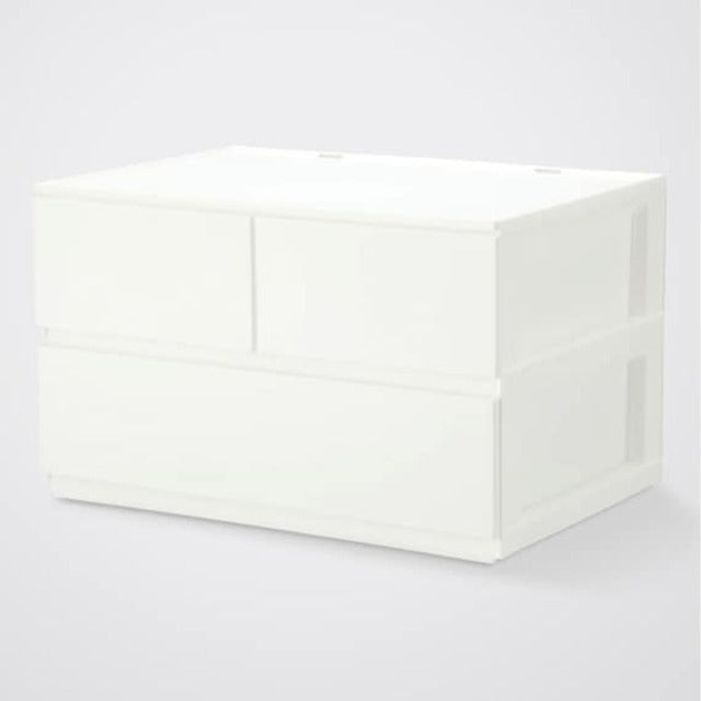 DRAWER N INBOX2 REG 2TIER 3DR WH