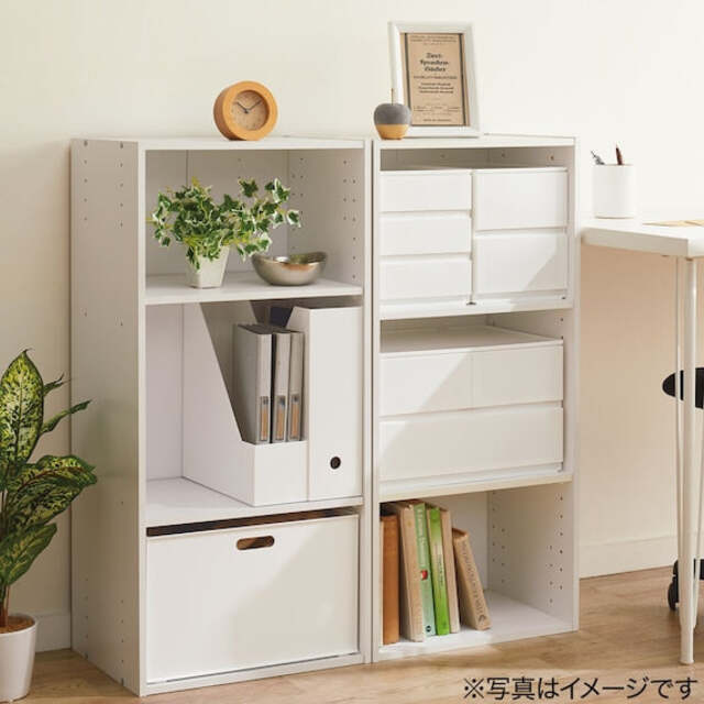 DRAWER N INBOX2 REG 2TIER 3DR WH