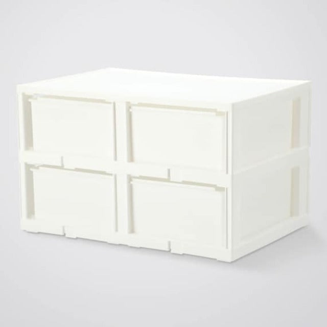 DRAWER N INBOX2 REG 2TIER 3DR WH