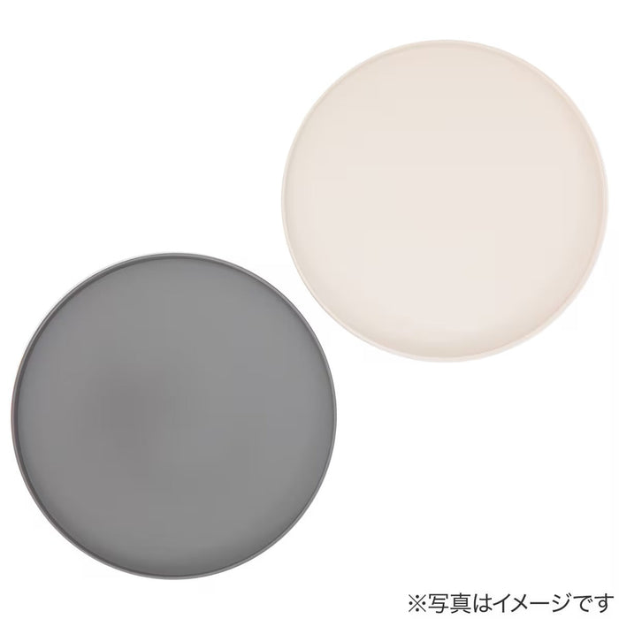 STACKING TRAY CIRCLE 24CM DGY