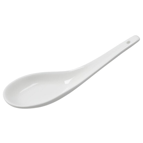 BONE CHINA SLIM CHINESE SPOON S BC011